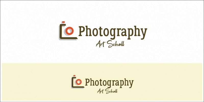 Photography Art School Logo