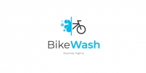 Bike Wash Logo Template Screenshot 1