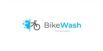 Bike Wash Logo Template Screenshot 2