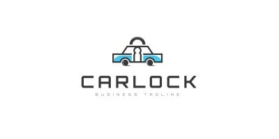 Car Lock Logo Template