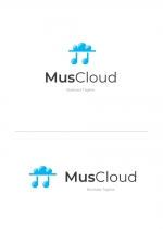 Cloud Music Logo Template Screenshot 3