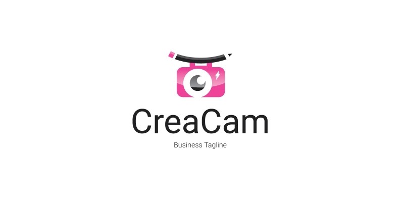 Creative Camera Logo Template