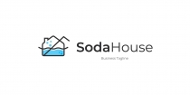 Soda House Logo Template Screenshot 2