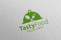 Good Food Restaurant or Cafe Logo Screenshot 1