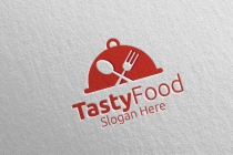 Good Food Restaurant or Cafe Logo Screenshot 2