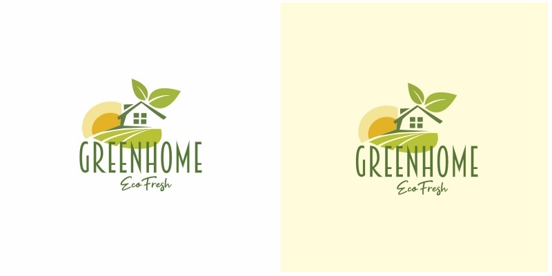 Green Eco Home Logo