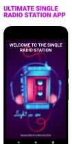 Single Station Radio - Android Application Screenshot 1