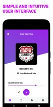Single Station Radio - Android Application Screenshot 2