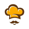 Chef Food Logo For Restaurant Or Cafe 