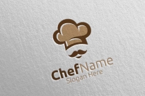 Chef Food Logo For Restaurant Or Cafe  Screenshot 2
