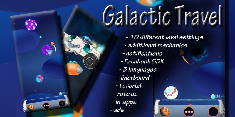 Galactic Travel - iOS Game Template