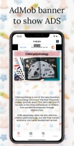 Child psychology - iOS App Template Screenshot 1
