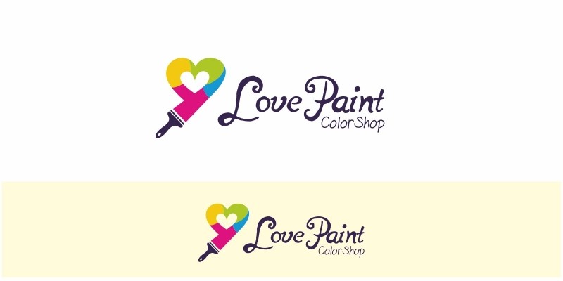 Love Paint Logo