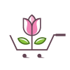 Beauty Flower Shop Logo Template