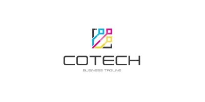 Color Tech Logo Template