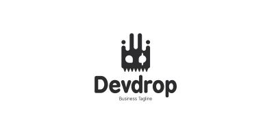 Drop Devil Logo Template