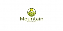 Nature Mountain Logo Template Screenshot 1