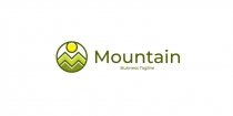 Nature Mountain Logo Template Screenshot 2