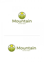 Nature Mountain Logo Template Screenshot 3