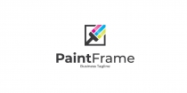 Paint Frame Logo Template Screenshot 1
