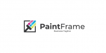 Paint Frame Logo Template Screenshot 2