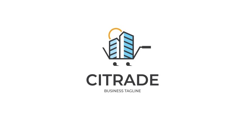 Trade City Logo Template