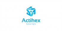 Active Cube - Letter A Hexagon Logo Screenshot 1