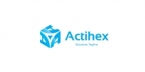 Active Cube - Letter A Hexagon Logo Screenshot 2