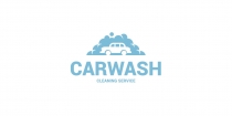 Bubble Car Wash Logo Template Screenshot 1