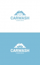 Bubble Car Wash Logo Template Screenshot 3