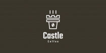 Castle Coffee Logo Template Screenshot 2