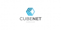 Cubenet - Letter C Hexagon Logo Screenshot 1