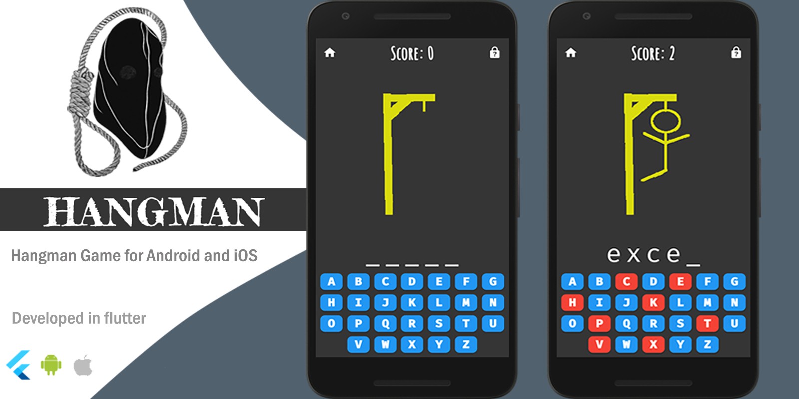 Hangman Game - Flutter