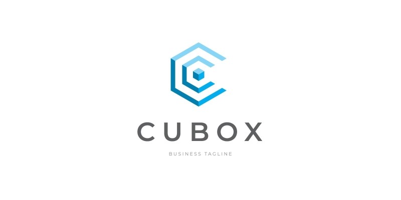 Cubox - Letter C Hexagon Logo