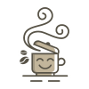 Fun Coffee Logo Template