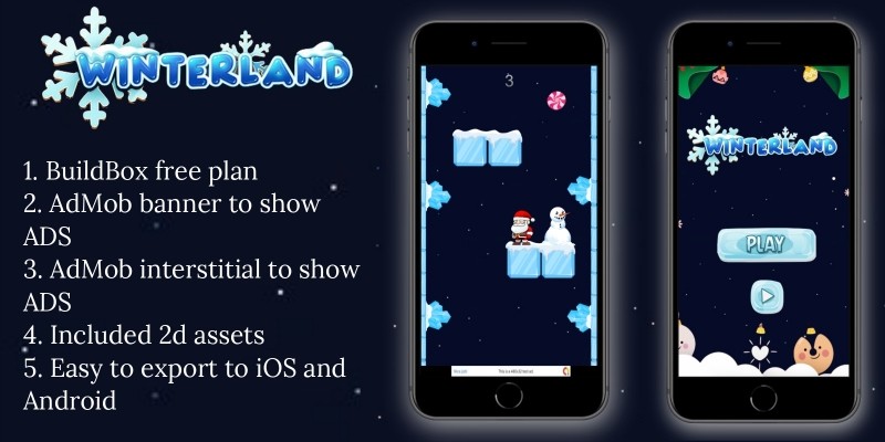 Winterland - BuildBox Template