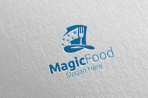 Magic Food Logo For Restaurant or Cafe Screenshot 1