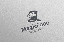 Magic Food Logo For Restaurant or Cafe Screenshot 3