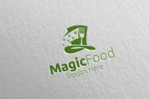 Magic Food Logo For Restaurant or Cafe Screenshot 4