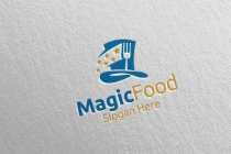 Magic Food Logo For Restaurant or Cafe Screenshot 5