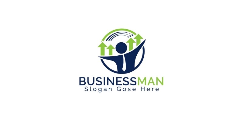 Businessman Logo Design