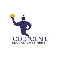 Food Genie Logo Design