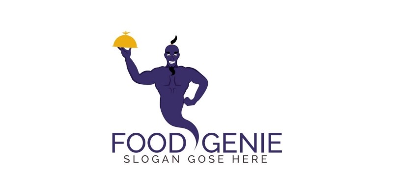 Food Genie Logo Design