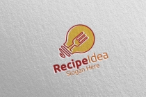 Recipe Idea Food Logo For Restaurant Or Cafe Screenshot 5