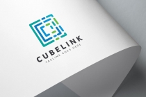 Cube Hexagon Moving Logo Screenshot 3