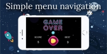 Space Adventure - Buildbox Game Template Screenshot 4
