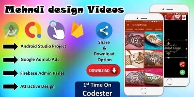 Mehndi Designs Videos Android App Source Code
