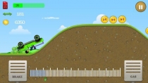 Monster Car Hill Climbing Unity Game Screenshot 1