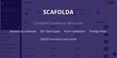 Scafolda - Complete Database Generator