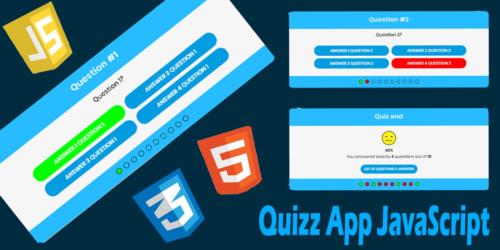 Quizz App JavaScript